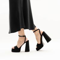 Чёрные босоножки Alicantre 1205-01-IG-01-SP