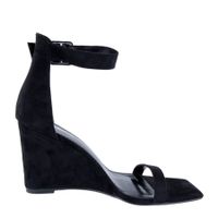 Alicantre қара туфли с открытой стопой және носком 1221-02-IG-01-SP