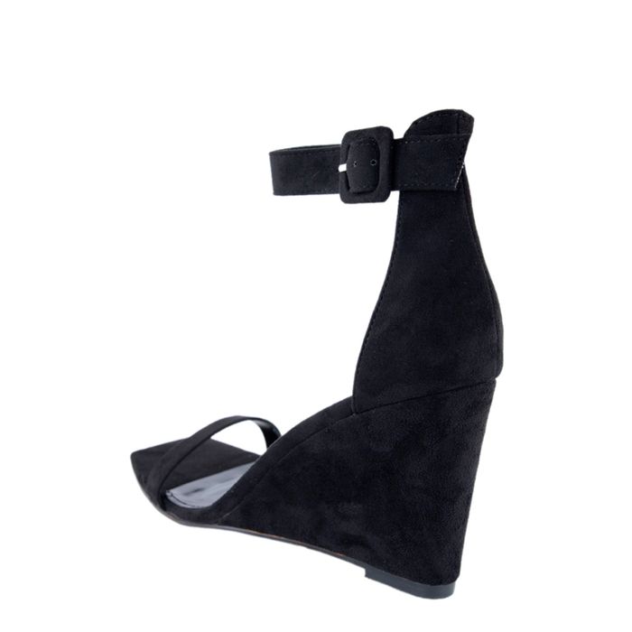 Alicantre қара туфли с открытой стопой және носком 1221-02-IG-01-SP