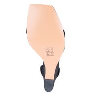 Alicantre қара туфли с открытой стопой және носком 1221-02-IG-01-SP