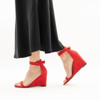 Alicantre қызыл туфли с открытой стопой және носком 1221-02-IG-04-SP