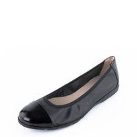 Чёрные балетки Caprice 9-22182-42-019/203