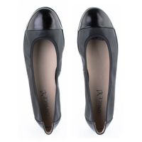 Чёрные балетки Caprice 9-22182-42-019/203