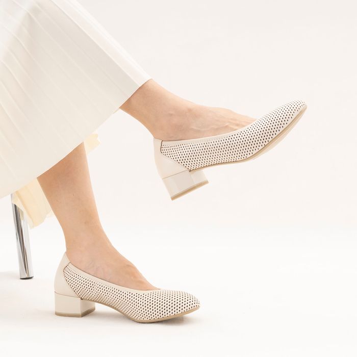 Caprice сарғыш, биік өкшелі туфлилері 9-22501-42-140/208