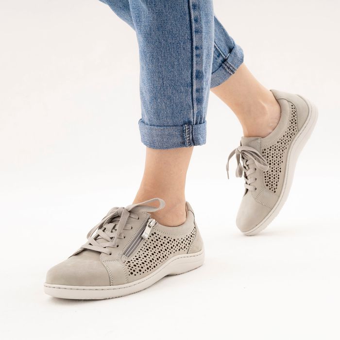 Серые кеды Caprice 9-23554-42-217/203