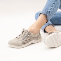 Серые кеды Caprice 9-23554-42-217/203