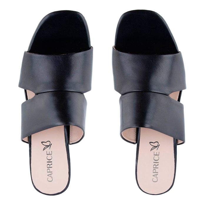 Чёрные пантолеты на каблуке Caprice 9-27205-42-022/203