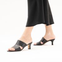 Чёрные пантолеты на каблуке Caprice 9-27205-42-022/203