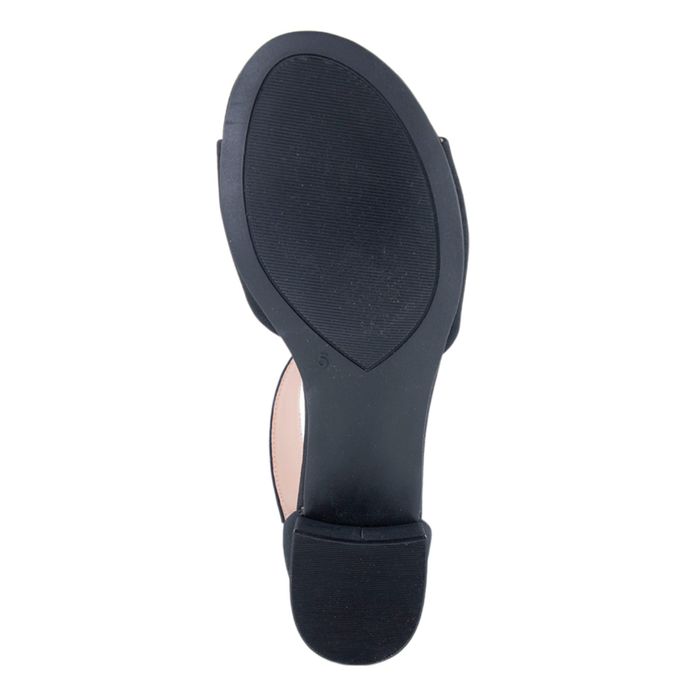 Caprice қара туфли с открытой стопой және носком 9-28282-42-004/208