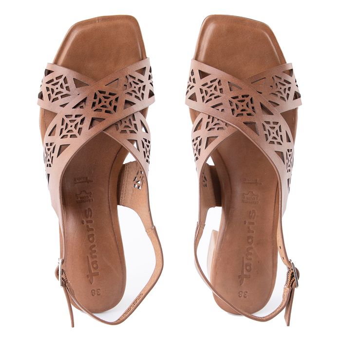 Tamaris сарғыш босоножкалары 1-28252-42-440/200