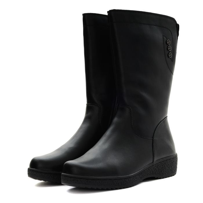 Чёрные сапоги Audienz DL066-011