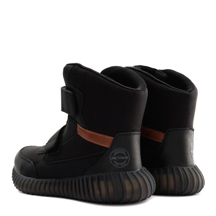 Audienz қара үрілген аяқ киімі LK009-010_Audienz