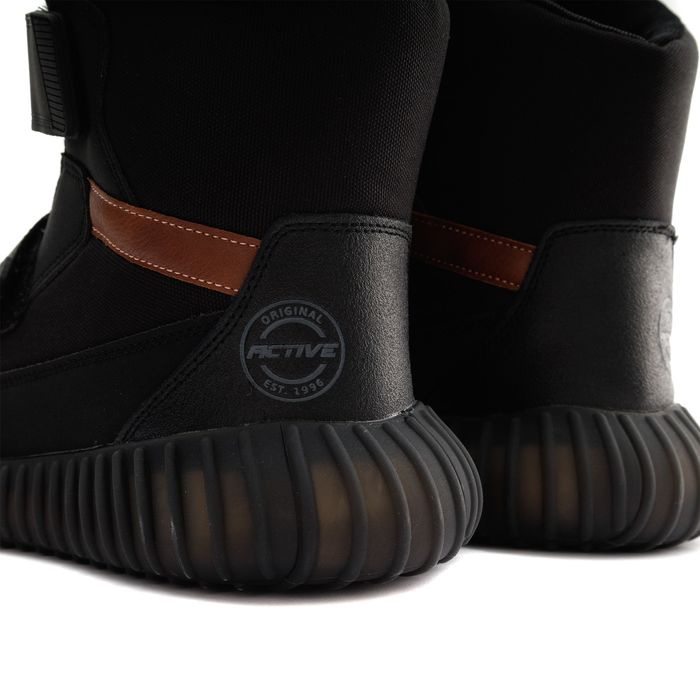 Audienz қара үрілген аяқ киімі LK009-010_Audienz