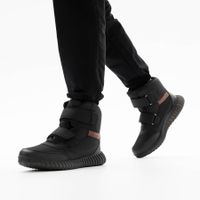 Audienz қара үрілген аяқ киімі LK009-010_Audienz