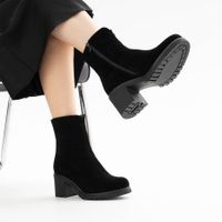 Audienz қара тобықты етігі 600328-6