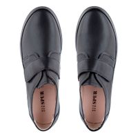 Чёрные полуботинки der Spur DR074_02_01_KK