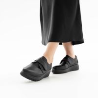 Чёрные полуботинки der Spur DR074_02_01_KK