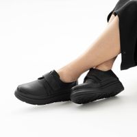 Чёрные полуботинки der Spur DR074_02_01_KK