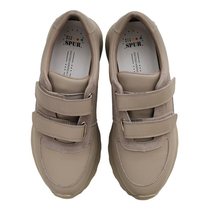 Бежевые кроссовки der Spur SZ475_01_03_ST