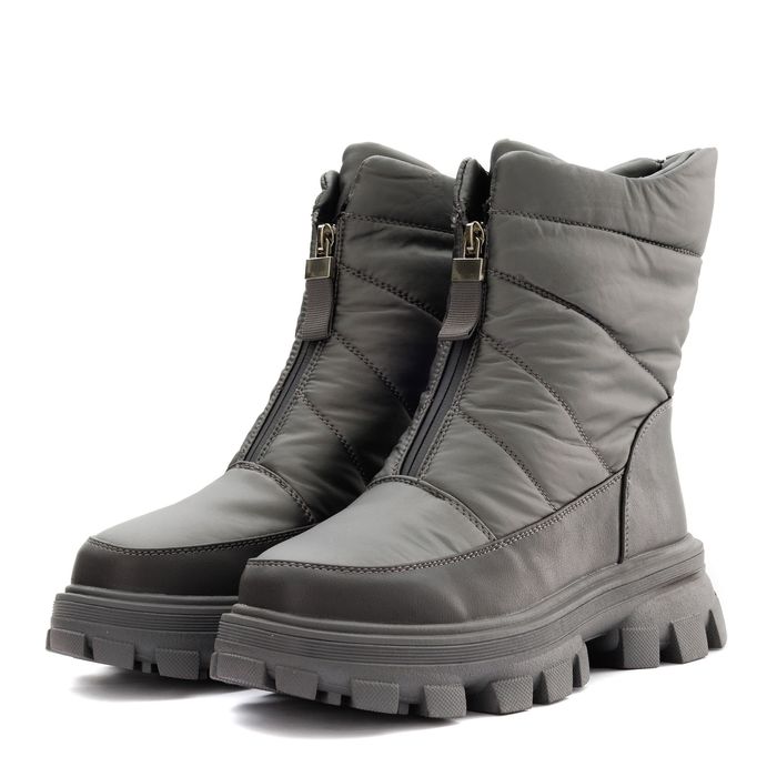 der Spur сұр үрілген аяқ киімі SZ498_01_15_TH