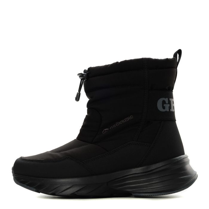 Grunberg қара үрілген аяқ киімі 148012/10-01