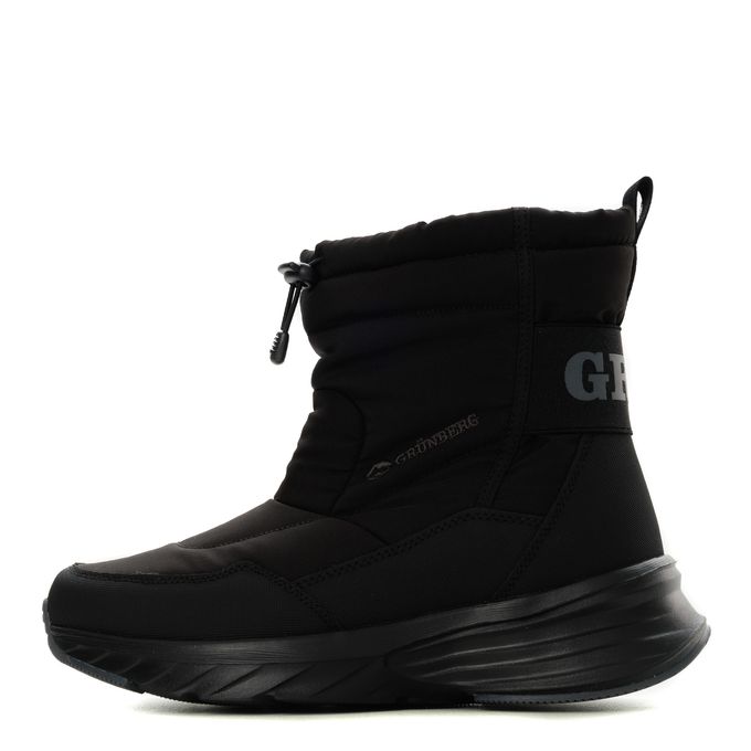 Grunberg қара үрілген аяқ киімі