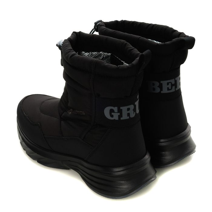 Grunberg қара үрілген аяқ киімі 148012/10-01