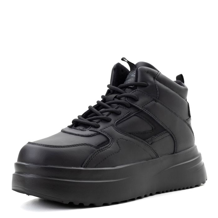 Чёрные трекинговые кроссовки Crosby 448131/06-03