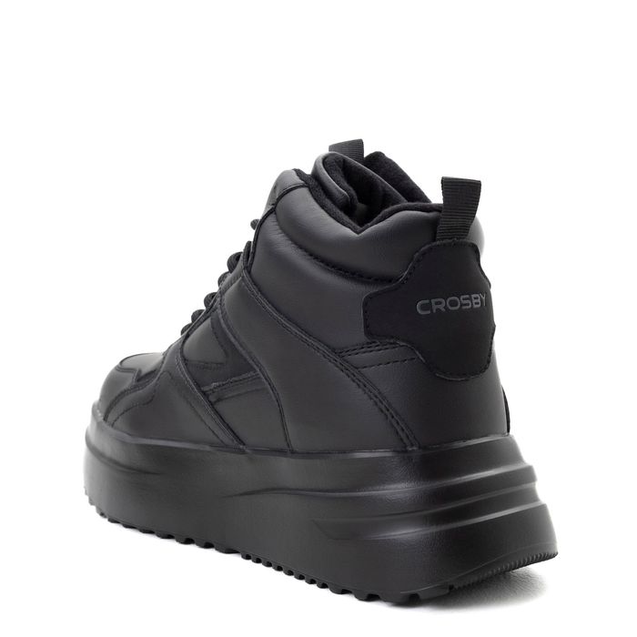 Чёрные трекинговые кроссовки Crosby 448131/06-03
