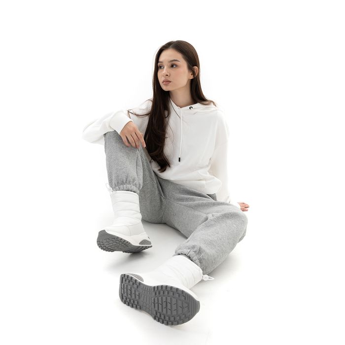 Белые дутыши Crosby 448170/03-02