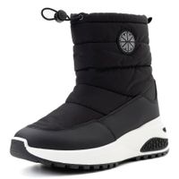 Crosby қара үрілген аяқ киімі 448170/03-03