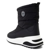 Crosby қара үрілген аяқ киімі 448170/03-03