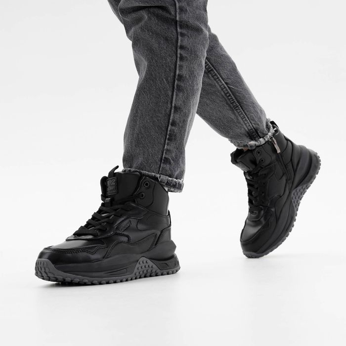 Crosby қара кроссовкалары 448178/09-01