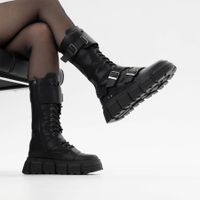 Keddo қара жартылай етіктері 848086/16-01