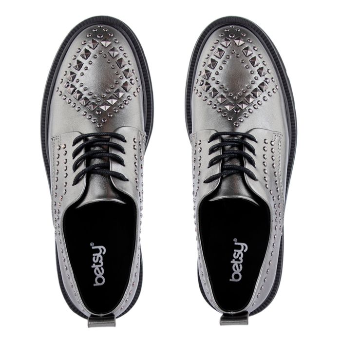 Серые броги Betsy 948009/01-03