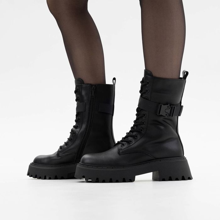 Чёрные берцы Betsy 948016/30-01