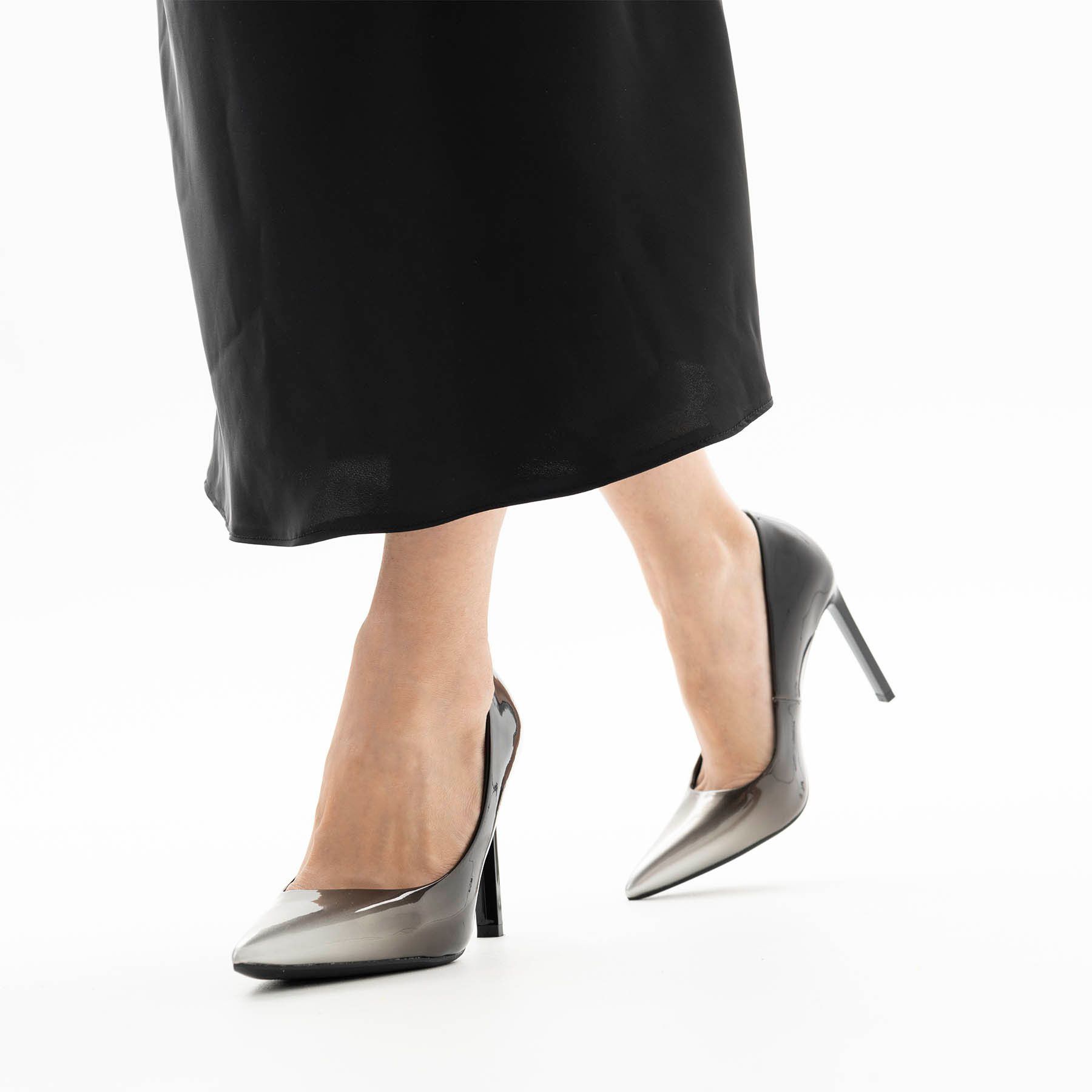 Betsy сұр, биік өкшелі туфлилері 948054/03-06