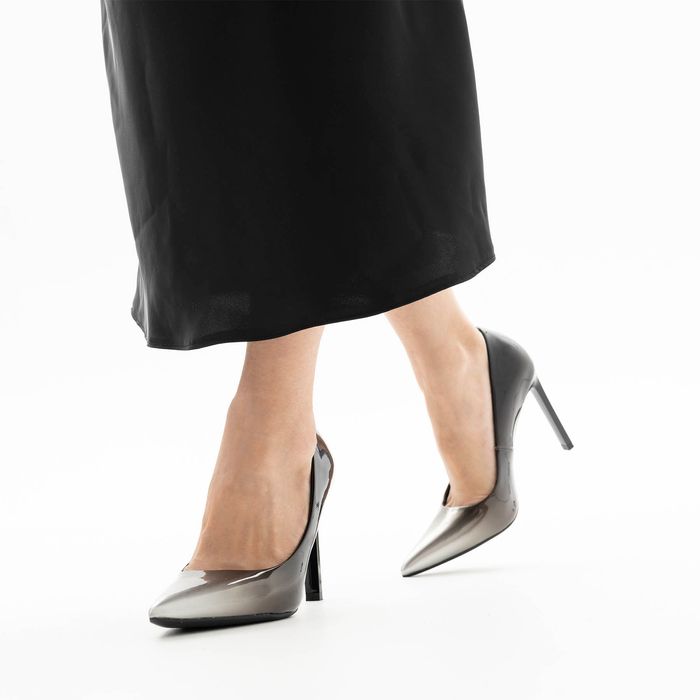Betsy сұр, биік өкшелі туфлилері 948054/03-06
