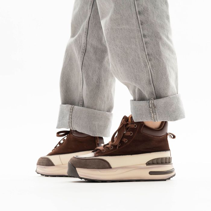 Коричневые кеды Respect VK32-181906