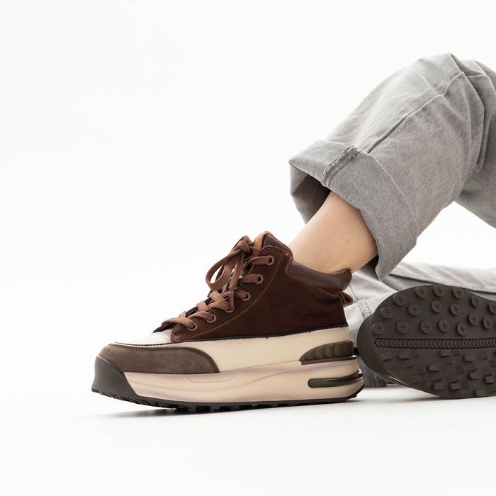 Коричневые кеды Respect VK32-181906