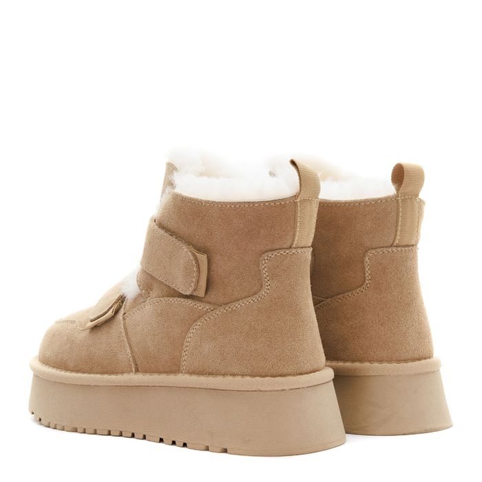 Бежевые угги Respect VK12-181471