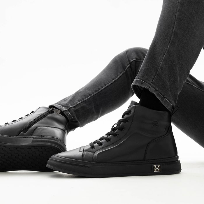 Чёрные кеды Respect VK22-132958