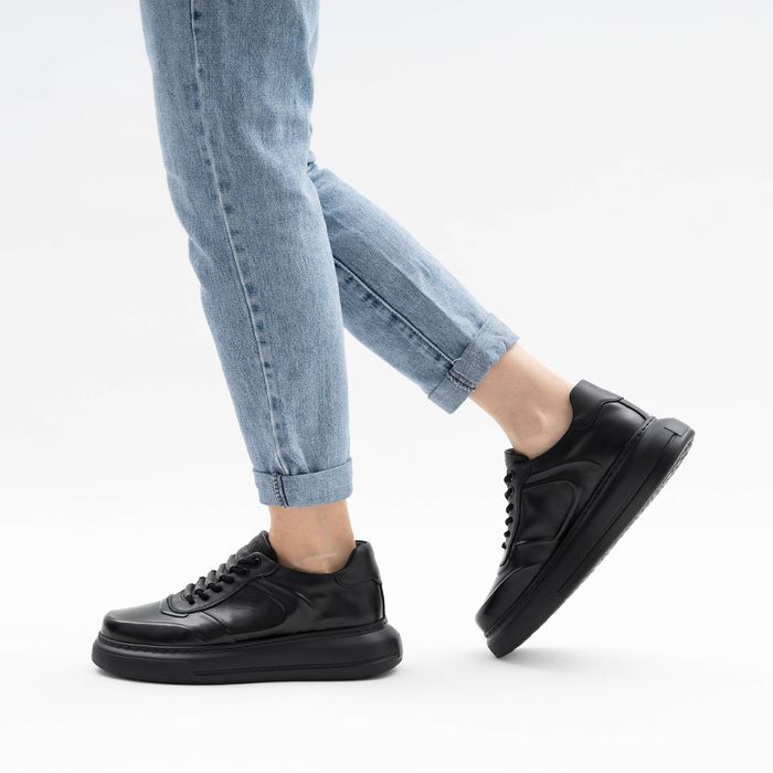 Respect қара жартылай бәтеңкелері VK73-183397