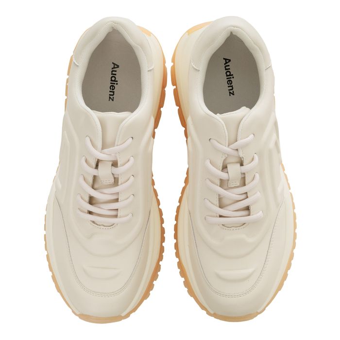 Бежевые кроссовки Audienz DE18689-WT