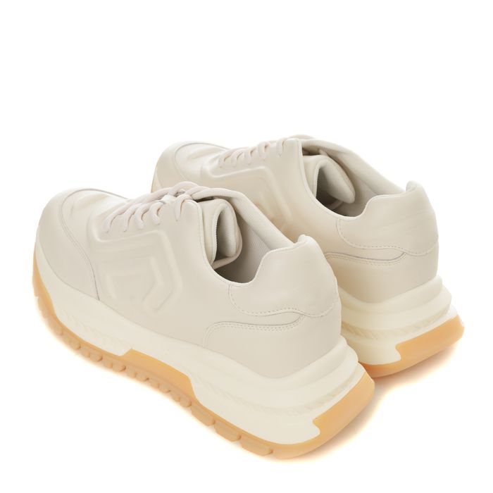 Бежевые кроссовки Audienz DE18689-WT