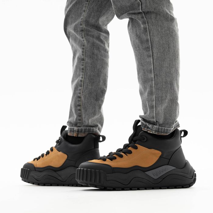 Коричневые трекинговые кроссовки Respect VK42-184499