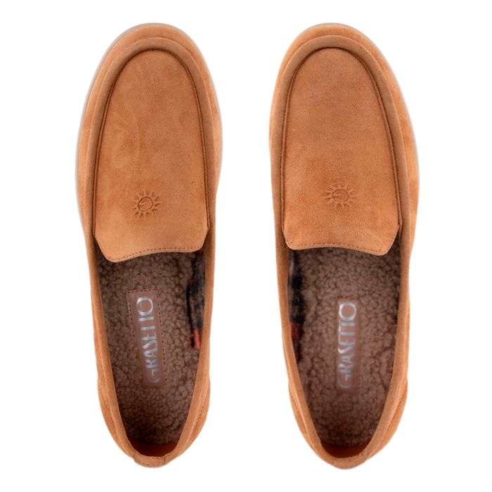 Grasetto қоңыр лоферлері GT001598-74