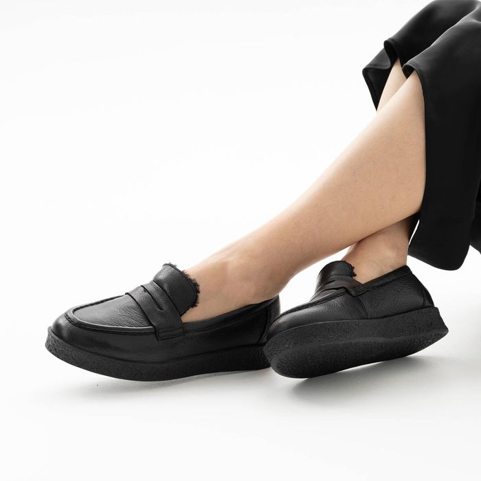 Чёрные лоферы Grasetto GT002621-14