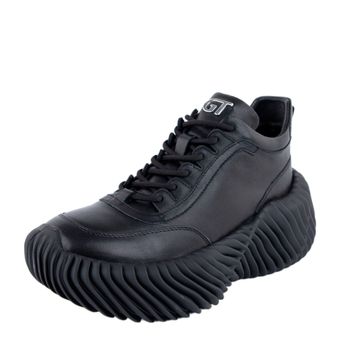 Чёрные кроссовки Grasetto