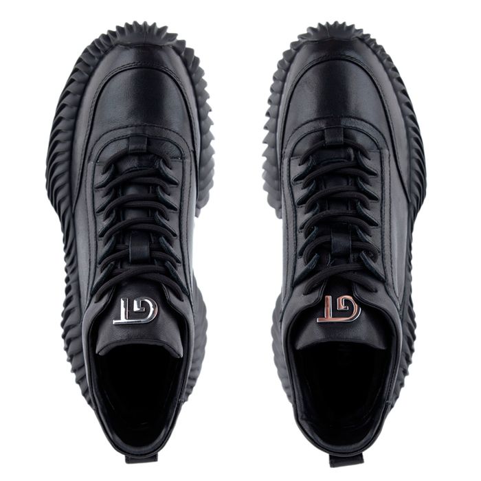 Чёрные кроссовки Grasetto GT002688-13